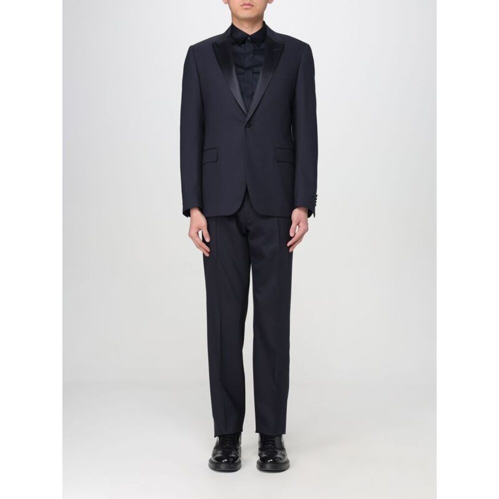 Lardini Suit Men Blue